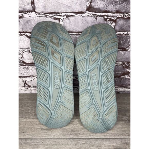 Hoka Ora Recovery Slides 3 Mist Green Trellis Slides Sandals Men Sz 12M US/45EU - Picture 10 of 16